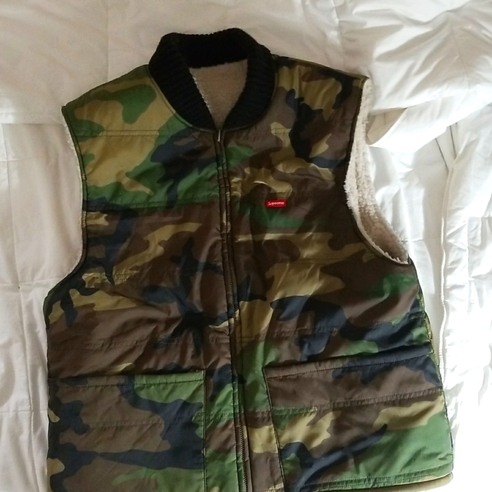 Supreme Camo Vest